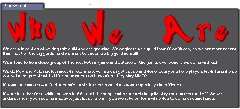 Click image for larger version

Name:	Who We Are.png
Views:	49
Size:	49.9 KB
ID:	14067