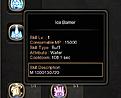 Ice Barrier skill text bug