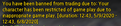 Banned? WTF?
IGN: Neosky
Class: Abyss Walker
Server: NA
